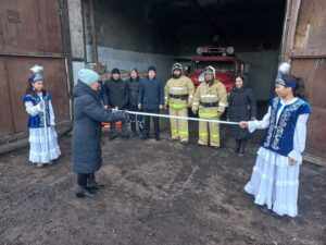 Ауылдағы өрт сөндіру бекеті